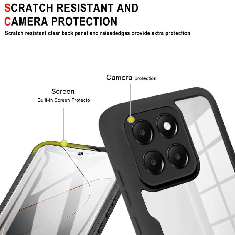 360 Full Cover Phone Cases for Xiaomi mi 14T 13T 12T 11T Pro Screen Protector Case for Xiaomi 14 Ultra 13 12 11 Pro Lite Cover