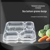 Jiwanggu Disposable 4-Compartment Lunch Boxes