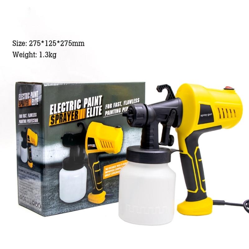 Spray Guns Paint Sprayer Portable 550W Electric Spray Guns Set Heavy Duty Multifunctional Paint Spray Machine Removable
