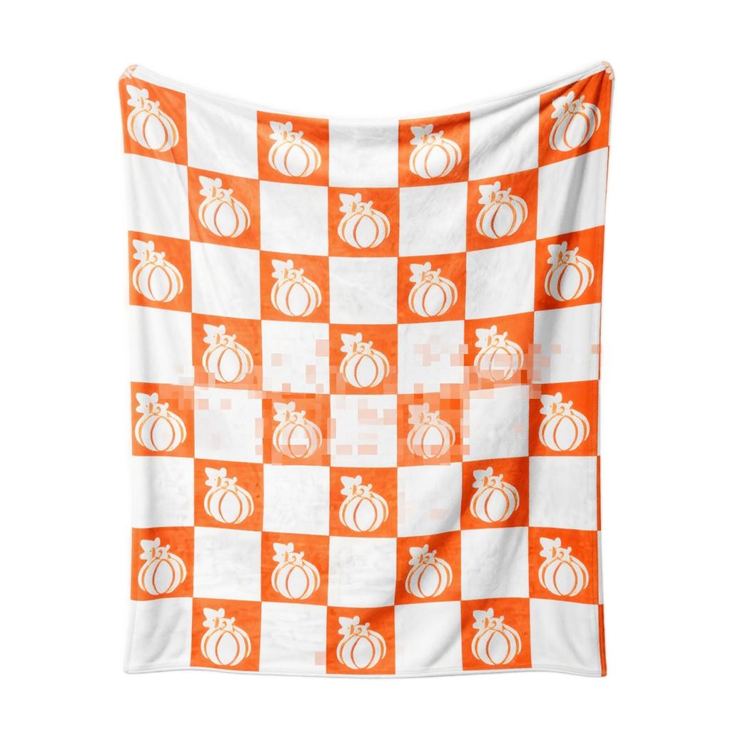 Halloween Flannel Throw Blanket Scary Cozy Soft for Couch, Sofa, Bed