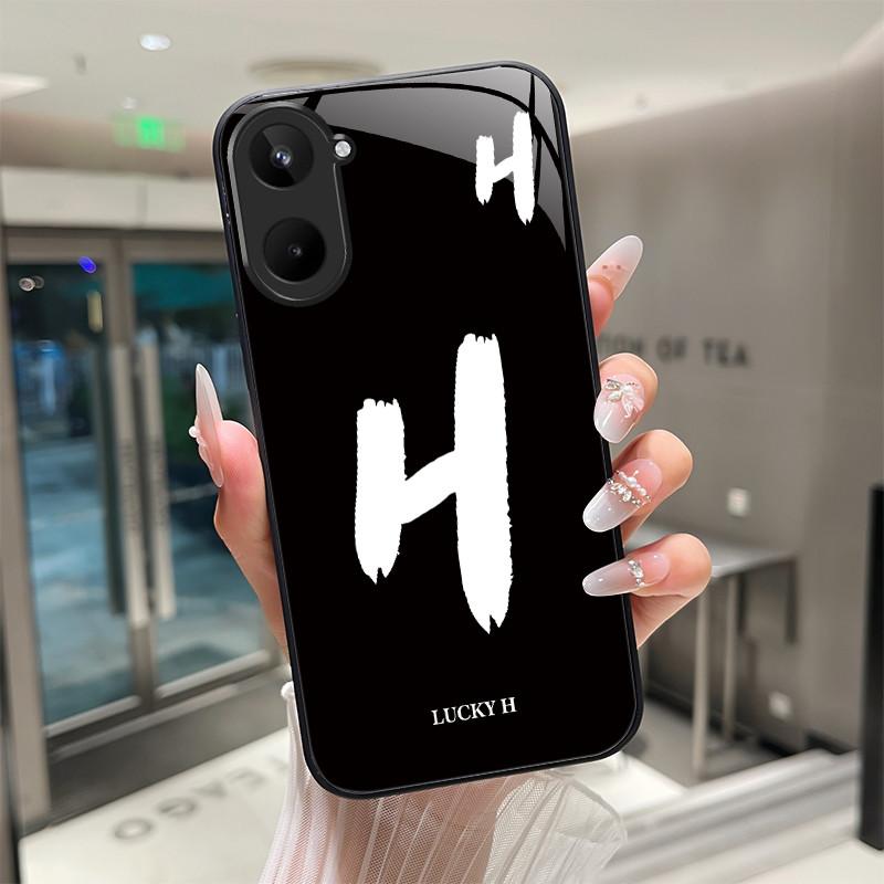 Case For Realme 10 Pro Plus 4G 5G Lucky Letters Back Cover Capa For Realme10 10Pro 10Pro+ Tempered Glass Soft TPU Protect Fundas