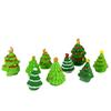 Christmas Micro-landscape Accessories Christmas Tree Ornaments of Various Sizes Resin Handicraftsand Cute Home Decorations