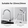 1-10PCS 720° Rotating Kitchen Faucet Aerator Universal Anti Splash Spray Nozzle Extender Adapter Water Saving Diverter