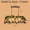 Loft Bird Lamp Vintage Pendant Light Iron Industrial Living Room Restaurant Decoration Suspension Luminaire Modern Chandelier