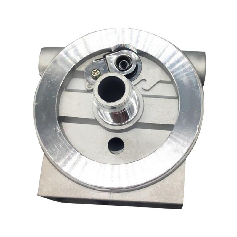 Excavator Accessorie Diesel Grating Filter Hand Pump With Seat Aluminum Excavator Accessory For Volvo R90P EC210