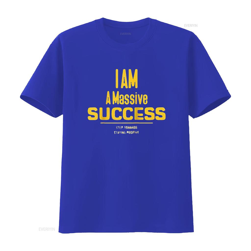 Mens Motivational I Am Quote Design For Business Success Raglan Baseball T Shirt White vintage Washed homme designer clothes