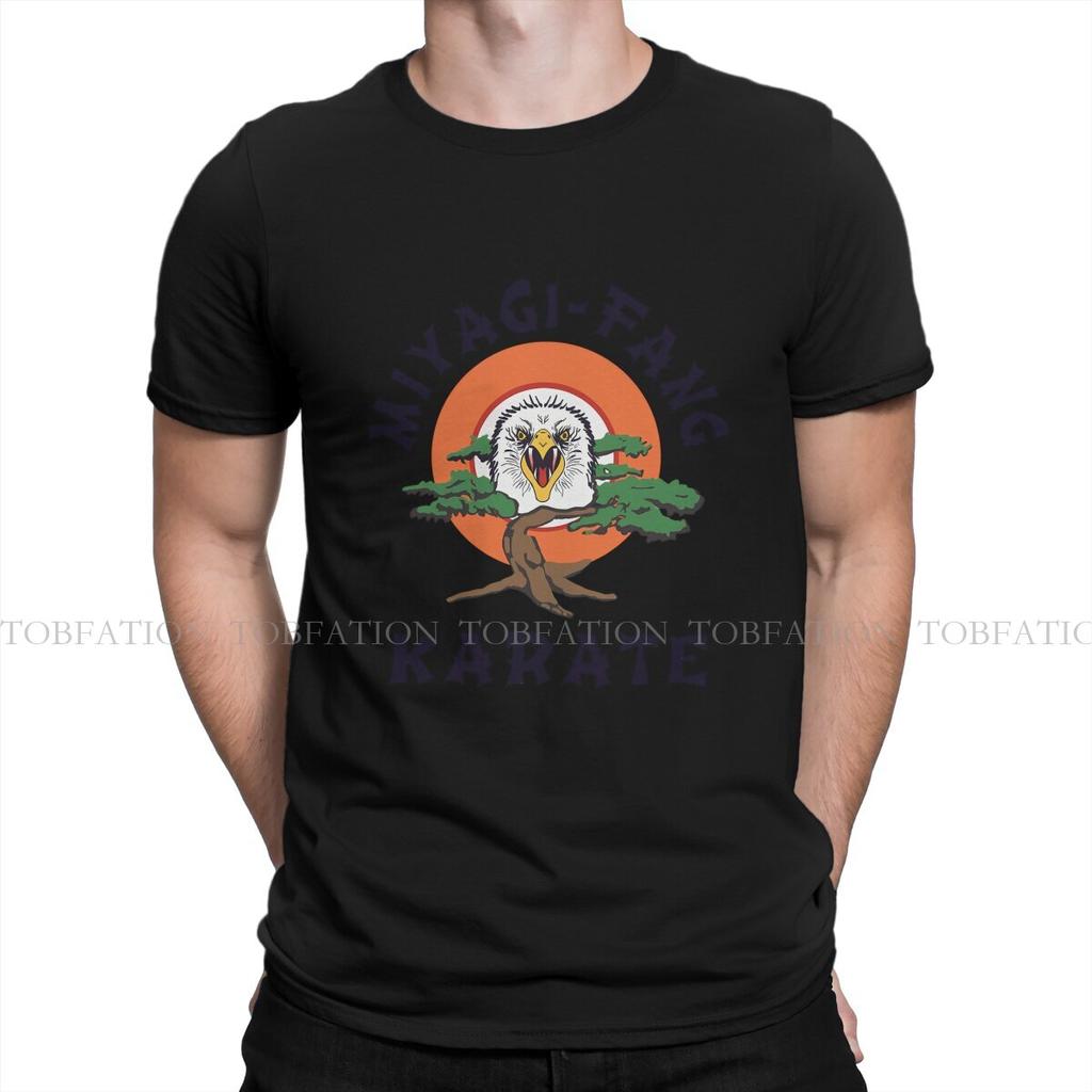Eagle Mens TShirt MIYAGI FANG KARATE Individuality T Shirt 100 Cotton Graphic Sweatshirts New Trend