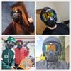 Dustproof Motocross Glasses Adjustable Motorcycle Goggles Breathable Full Face Protective Motorbike Dirt Bike Off-road Mask