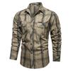 Men 'S Cotton Long -Sleeved Shirt