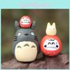 Cute Cartoon Totoro Overhead Dharma Micro Model Ornament For Prop Landscape