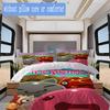 Slime Rancher Print Pattern Bedding,Quilt Set Quilt Cover Pillowcase Home Birthday Gift (1*duvet Cover+2*pillowcase,without core)XSJT0917479