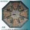 YouPower Folding Umbrella both sunny and rainy Mucha and Unfolded 85cm diameter x 73cm 49cm (for days) "Ivy Dreams" AU-02501. size length. Ribs (8