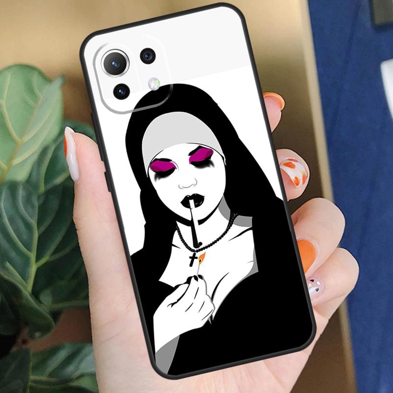 

Sister Style Nun Sexy Girl Case For Xiaomi 15 14 Ultra 13T 14T 15T Pro 17 Pro Max POCO X7 Pro X5 X6 F5 F6 F7 F8 Coque Xiaomi 17