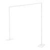 Sturdy Wedding Stand – 2.4x2.4m, Iron Construction, Perfect for Balloons, Flowers, and Curtains