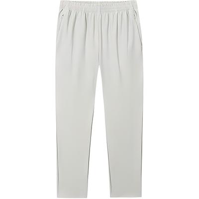 Casual Simple Solid Color Straight Leg Lace-Up Comfortable Versatile Knitted Sports Pants Women Bottoms 962527302-1