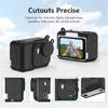 Shock Absorbing Silicone Housing Case Sleeve Shell For Small Action Device Slip Resistant Lightweight Protective Cover