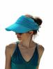 Women's Sun Visor Hat Summer Wide Brim Visor Hat Adjustable Beach Sport Visor Cap Outdoor Sun Protection Hat