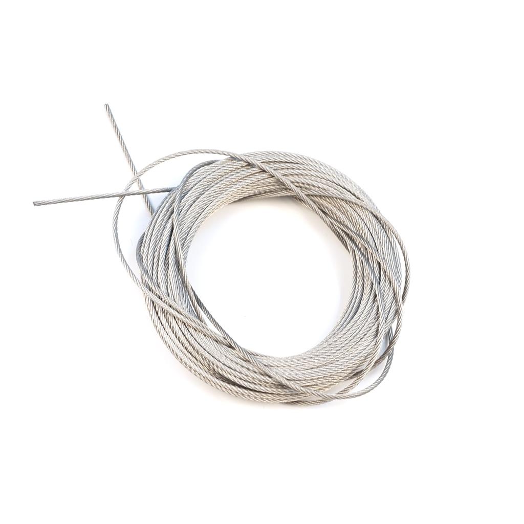 EWR5473-1 Window Regulator Repair Cable Steel Wire Rope 7x7 Diameter: 1.6 Mm Length : 10 Meter for Car Window Regulator