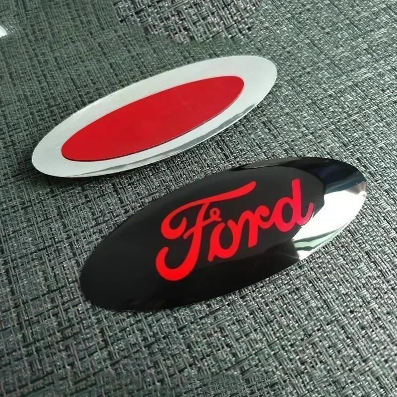 TQ011Auto Styling 3D ABS Car Body Front Hood Bonnet Rear Trunk Decor Sticker Badges For Ford Focus Mk2 Ranger Party Mondeo Mk4 Fiesta