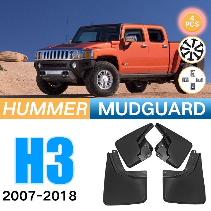 

For Hummer H3 2007-2018 Fender Car Tire Fender Leather чёрный