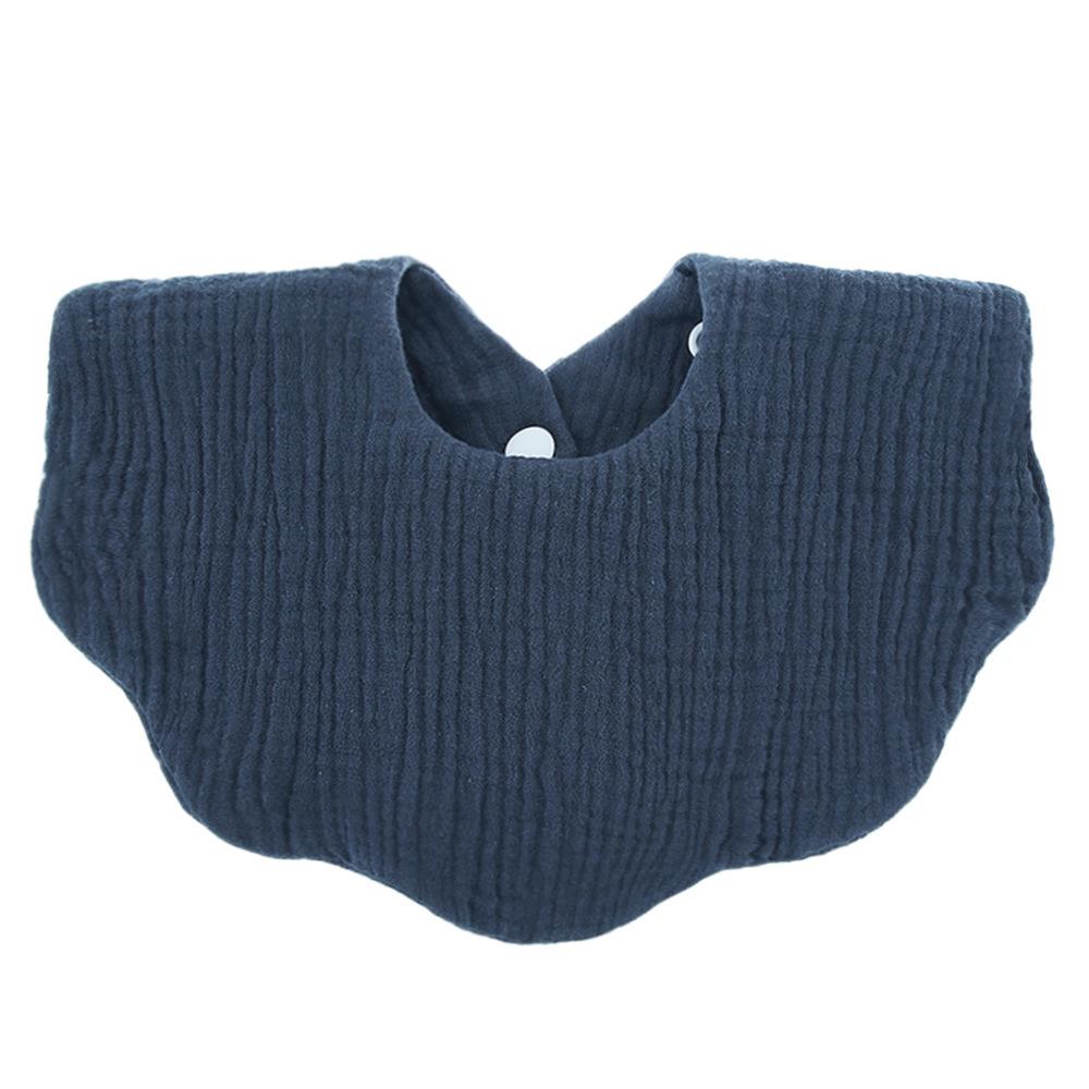 1 Stück Baumwolle Weiche Baby-Lätzchen Einfarbige Kleinkind-Lätzchen Neugeborenen-Spucktücher Bandana-Schal für Kinder Jungen Mädchen Fütterungs-Speichelhandtuch