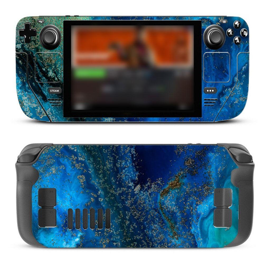 Aesthetic Skin Vinyl for Steam Deck Console Full Set Protective Decal Wrapping Cover For Valve Console Premium Stickers Decor
