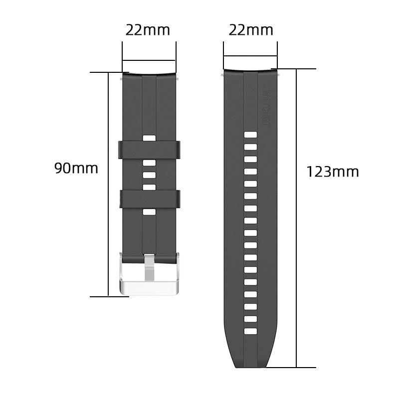Cinturino in silicone sportivo Huawei GT2 per GT2/Orologio Honor GT