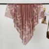 110*110 Cm Floral Print Voile Scarf Shawl Women Muslim Hijabs Neckerchief Scarves Headwrap Malaysia Bandanas Hairband Headbands