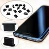 Silicone Type-C Anti-Dust Port Plug & Protector with Cleaning Brush Compatible with iPhone Samsung Xiaomi Huawei Phone Accessory