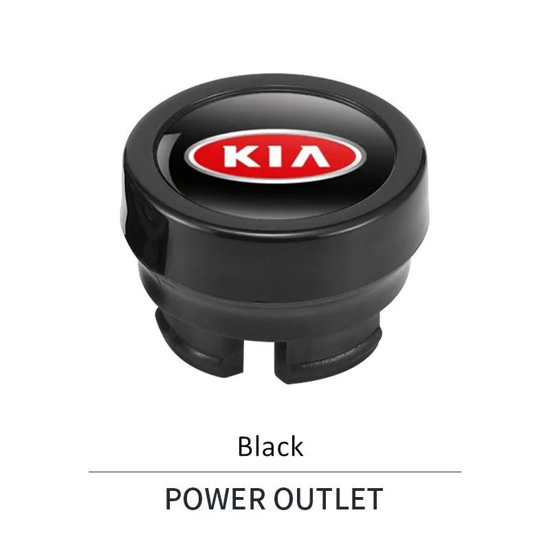 RYQB9 Car Cigarette Lighter Dust Cover Dustproof Cap Plug for Kia Ceed Picanto Rio Sportage Cerato Soul Accesspries