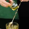 32cm Long Handle Cocktail Spiral Stirring Spoon Fork Stainless Steel Whiskey Stirring Stick Cocktail Shaker Bar Accessories