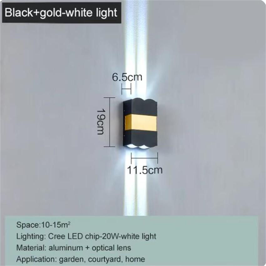 

Светодиодные водонепроницаемые настенные светильники для внутреннего и наружного использования, настенные светильники для двора, крыльца, гостиной, коридора, спальни, настенные бра