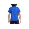Nike Swoosh T-Shirt Soft Comfortable Simple Versatile Short Sleeve Kids Tops Game-Royal II3037-480