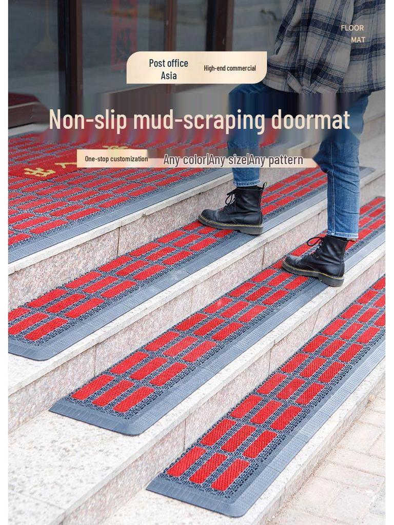 Snowproof Anti-Slip Winter Doormat for Outdoor Steps, Hotel Entrances & Stairways