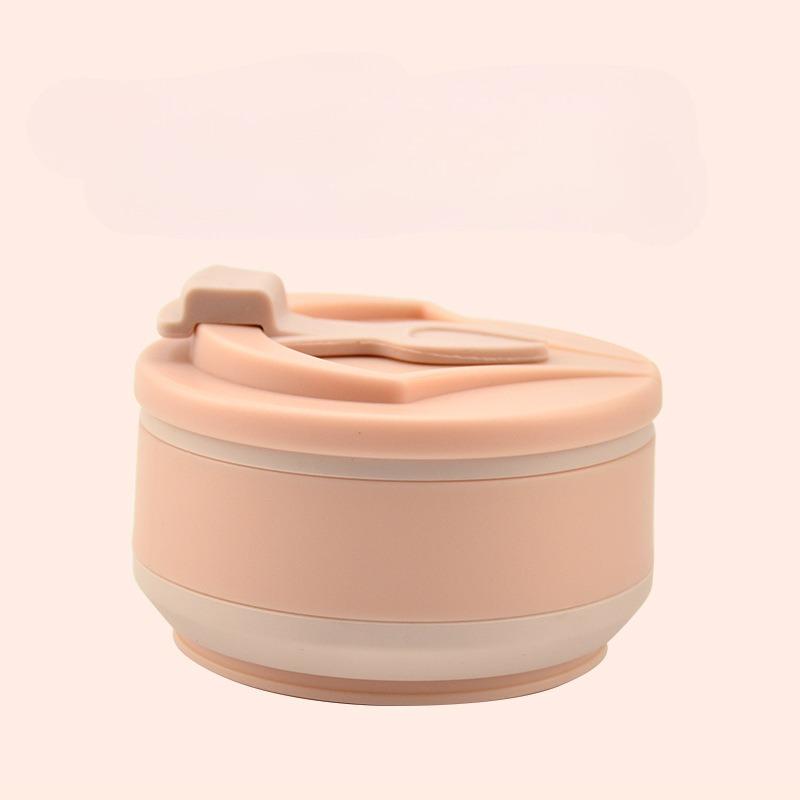 Silicone Foldable Water Cup Lightweight to Carry Travel Athletic Cup Outdoor Activity Camping Lightweight to Carry Folding Coffee Cup Water Bottlem