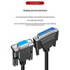 DB9 Male To DB25 Female Serial Data Cable