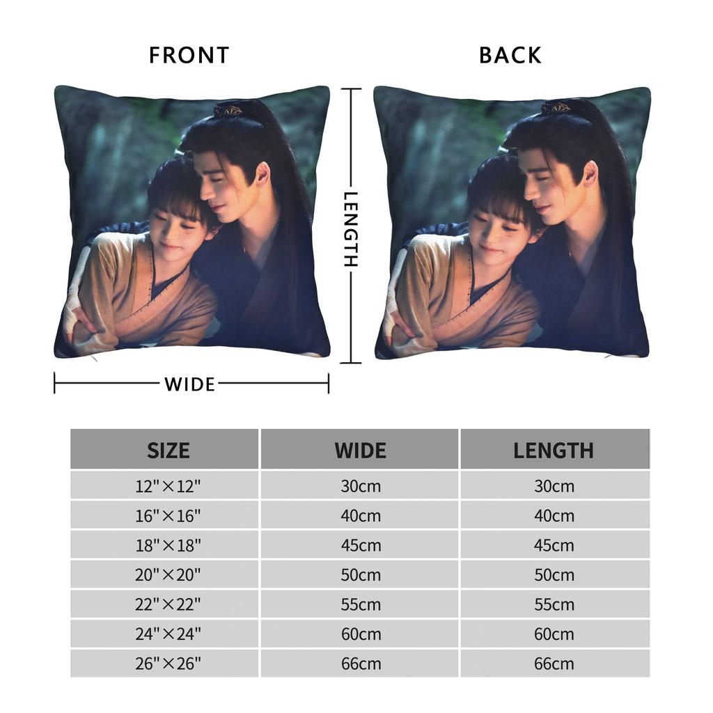 Pursuit Of Jade Tv Pillowcase Printing Polyester Cushion Cover Decoration Pillow Case Cover Home Zippered 40*40Cm