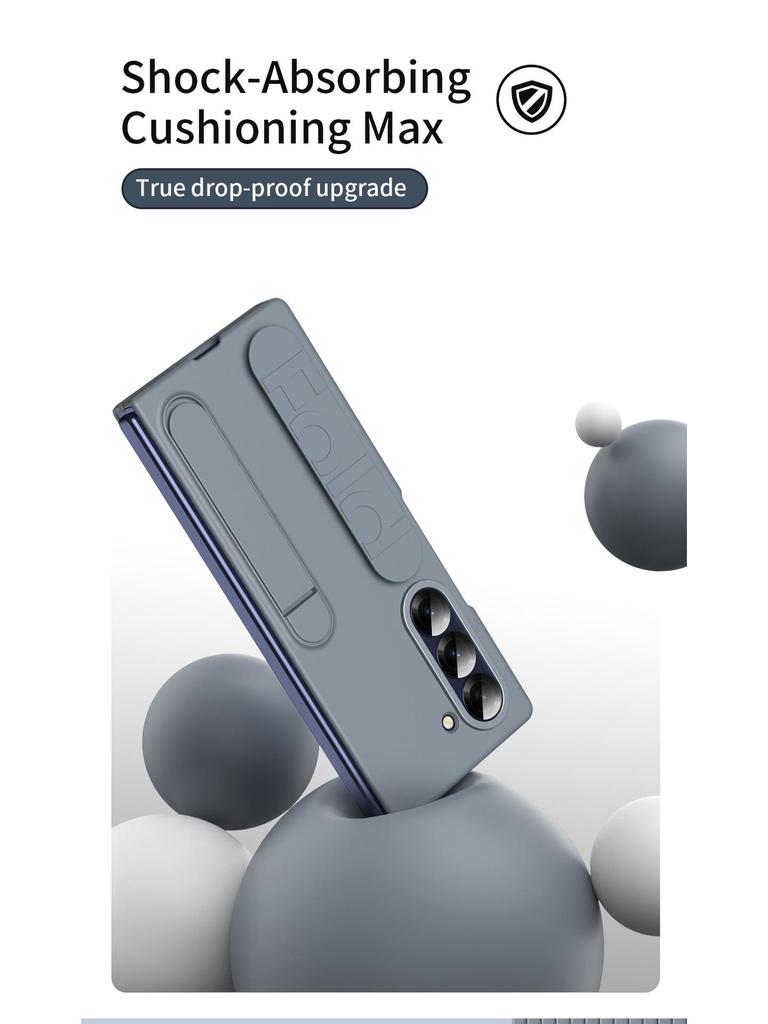 Samsung Galaxy Z Fold 7 Case with Vertical Wrist Strap & Stand - Full Coverage, Anti-drop Protection
