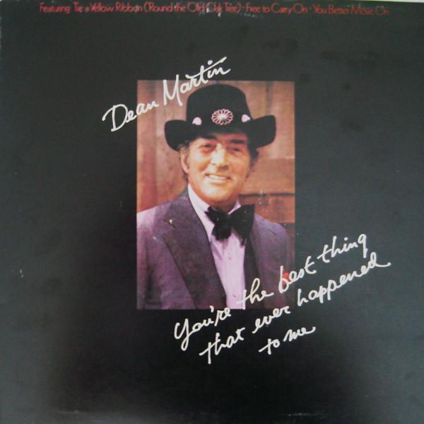 

LP Record DEAN MARTIN Youre The Best Thing That Ever Hap K54012 Reprise Records 1973 UK Jazz Used