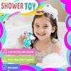 4Pcs Glitter Axolotl Squishy Toys, Cute Malt Sugar Texture, Soft Stress Relief Fidgets for Kids & Adults