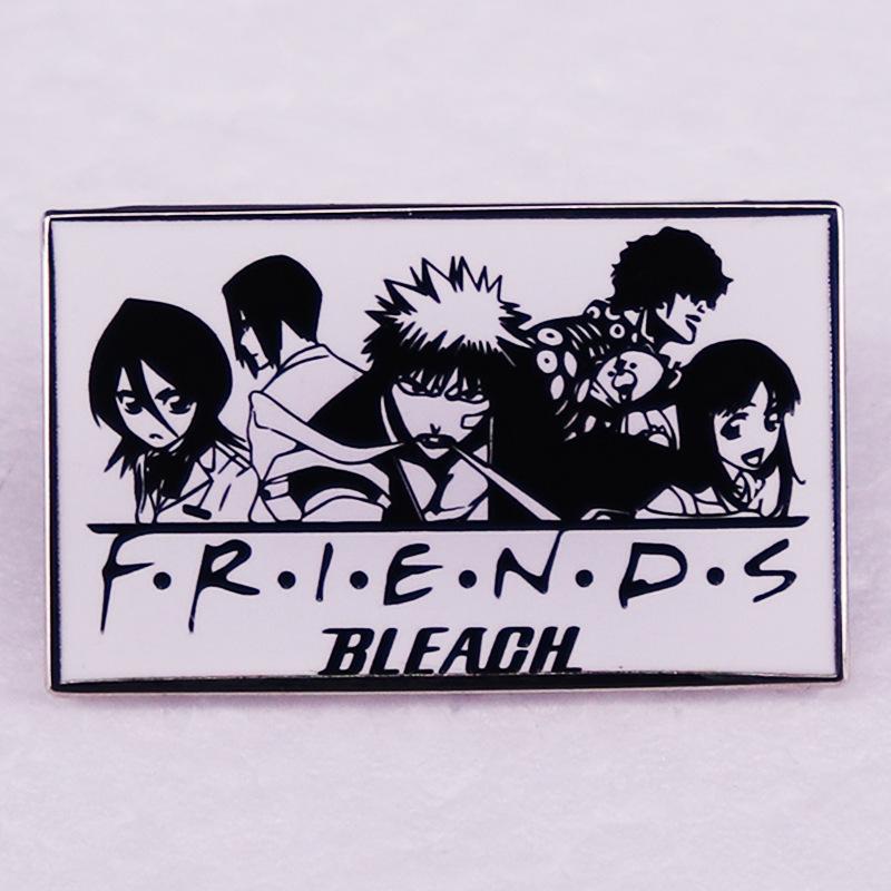Personalized Japanese Anime Brooch Bag Accessory