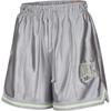 As W Nsw Street 6 Satin Gx Fashion Soft Comfortable Sports Shorts Women Shorts Silver HJ0164-077