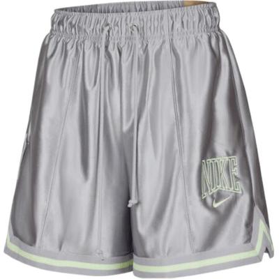 As W Nsw Street 6 Satin Gx Fashion Soft Comfortable Sports Shorts Women Shorts Silver HJ0164-077