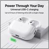 2. Generation AirPods Pro Apple Bluetooth-Kopfhörer USB-C Schnellladung 30 Stunden Wiedergabezeit Enthalten Fortschrittliche Geräuschunterdrückung Stereo Immersiver Klang Ohrhörer