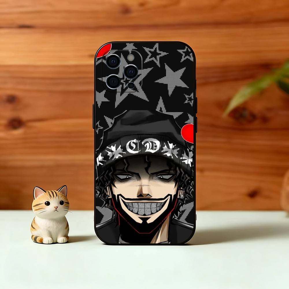 

R-Rapper O-Odetari Phone Case For iPhone 17,16,15,14,13,12,11 Plus,Pro Max,XS,Soft Silicone Black Cover iPhone14Pro
