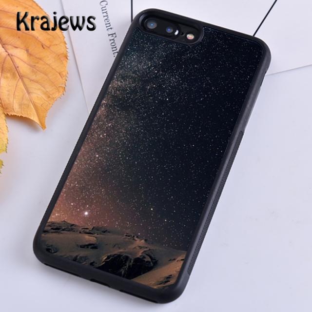 

Чехол для телефона Krajews Mountain Night Galaxy для iPhone 14 5 SE 6s 7 8 plus X XR XS 11 12 13 pro max Samsung S21 S22ultra Plus Samsung S22ultra