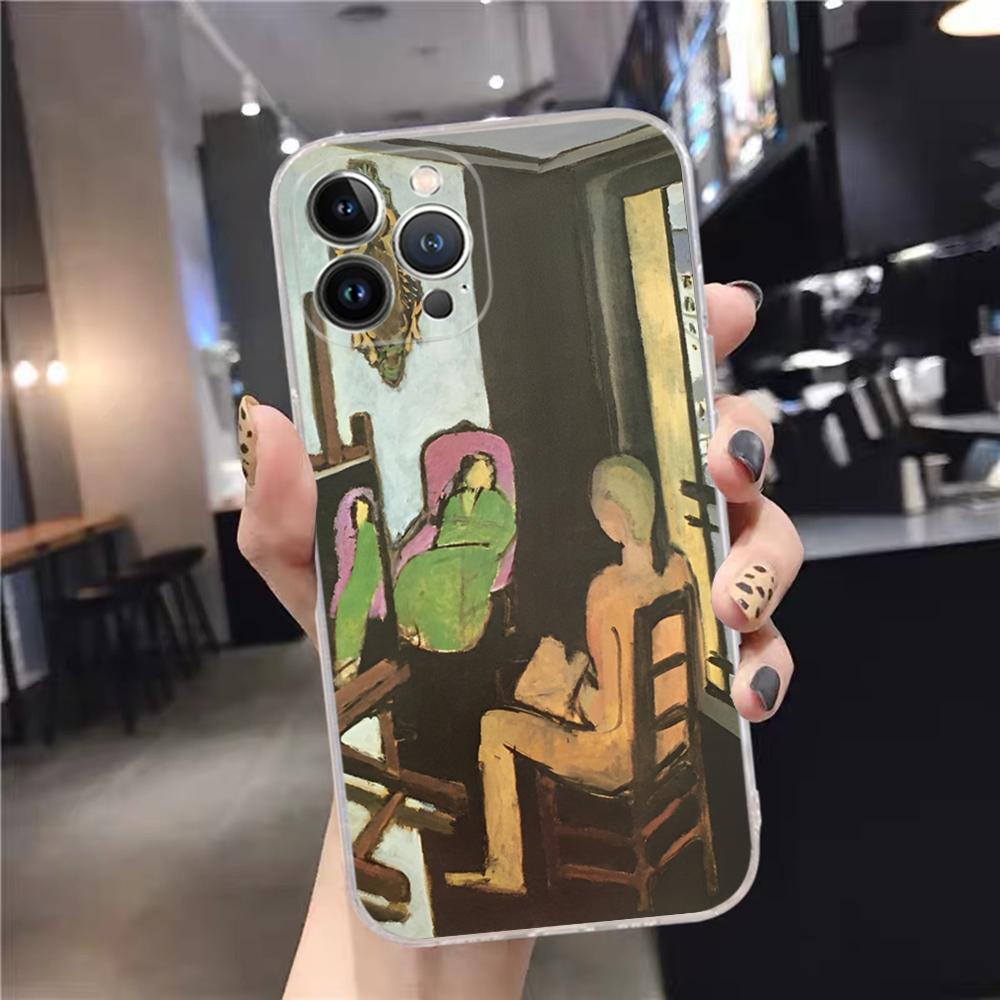 Henri Matisses Art Painting Phone Case For iPhone 15 14 11 12 13 Mini Pro XS Max Cover 6 7 8 Plus X XR SE 2020 Funda Shell