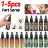 1-5pcs 30ml Fart Spray Halloween Props Non Toxic Spoof Odor Stinky Terrible Smell Spray Party Supplies Halloween Toys