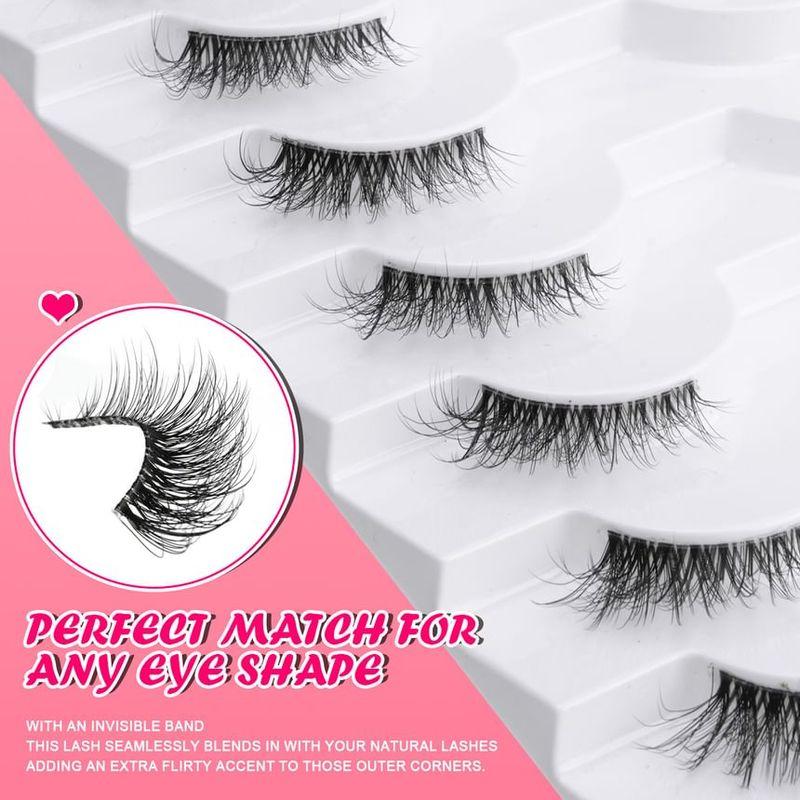 Lashie - Natural Multipack False Eyelashes (Various Designs)
