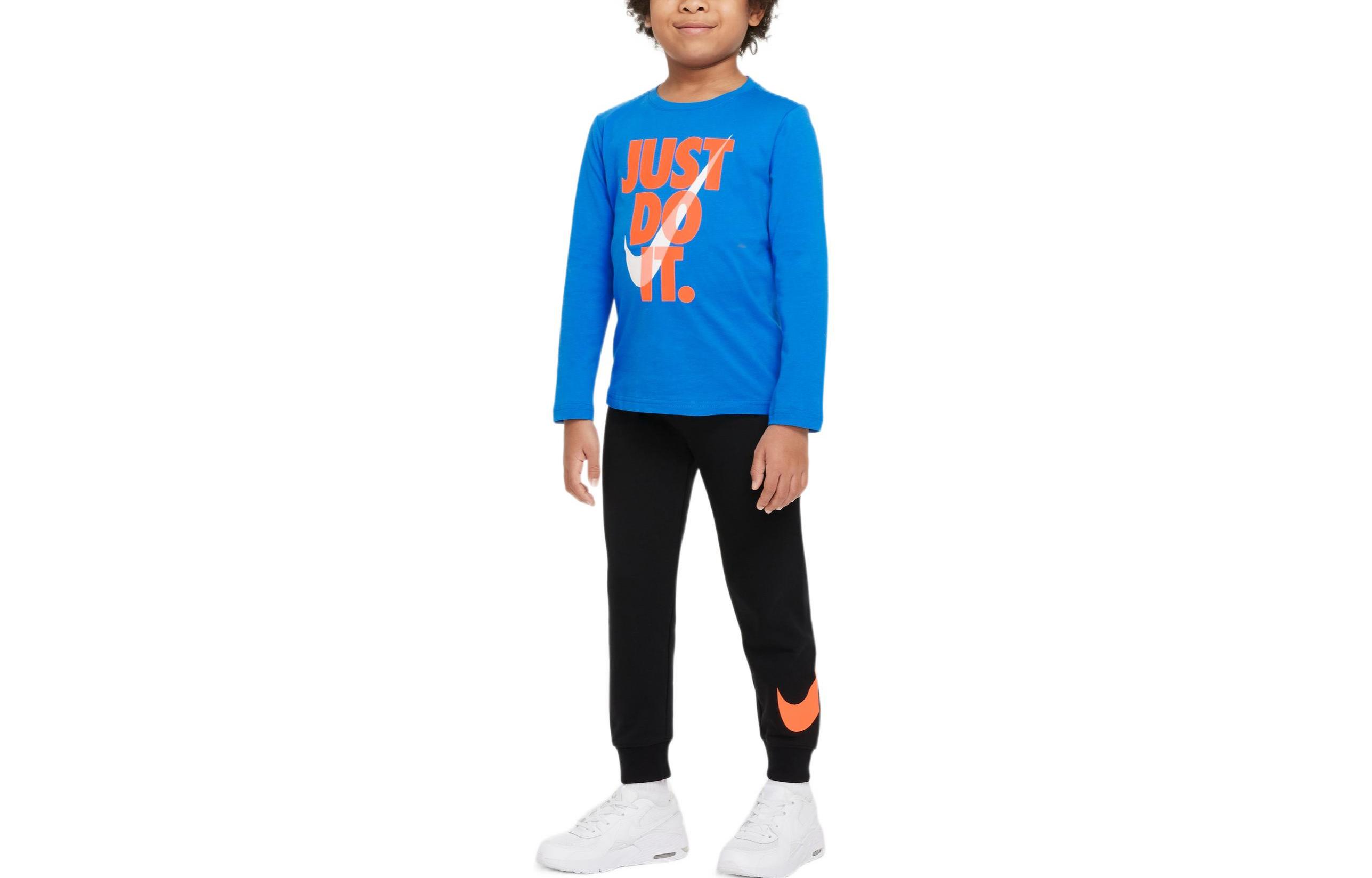 

Nike Kids T Shirts Crew Neck Moderate DV4408-406 M